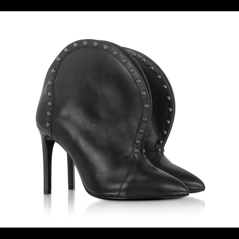 NWT Balmain Iren Stiletto Heel Ankle Boots